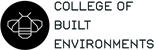 College of Built Environments CBE logo