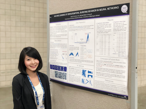 Jewel Lee and our EMBC poster