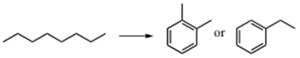 Cyclization of octane