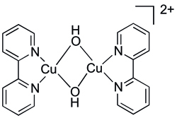 copper bipyridine complex