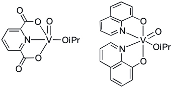 vanadium oxo complexes