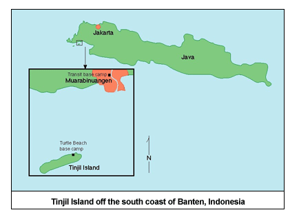 Tinjil Island and Baten Island