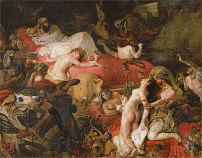 Delacroix The death of Sardanapalus