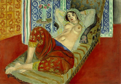 Matiss Odalisque a la culotte rouge