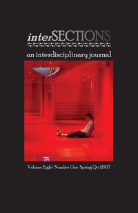 Back issues of interSections, volumes 1 through 9, featured in intersections Online