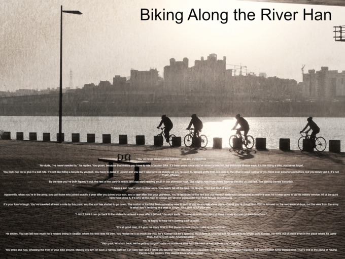 Biking Along the River Han