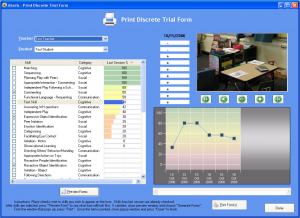 Re-designed Abaris with graph reviewing integrated into form printing interface.