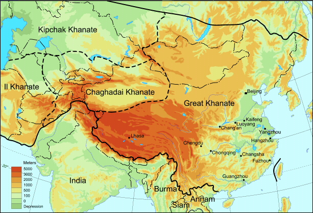 It was the Great Khanate that was known to the Chinese as the Yuan dynasty