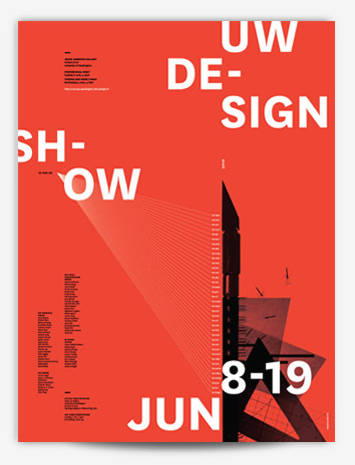 UW DESIGN SHOW 2010 Poster
