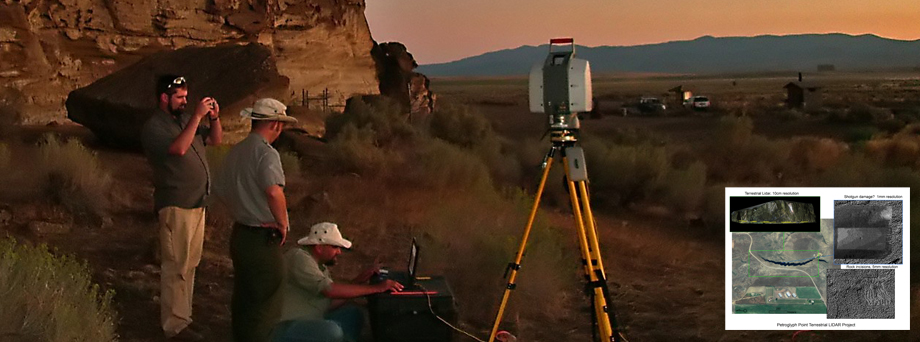 Testing LiDAR processing for Petroglyph Point 