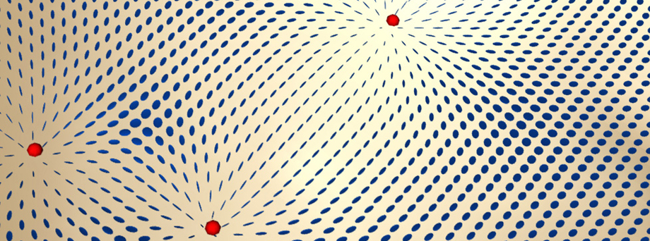 Using a tensor field to represent visibility of monuments