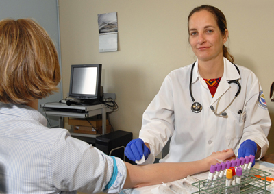 This is an image of Dr. Kristina Utzschneider in action This is an image of Dr. Kristina Utzschneider in action