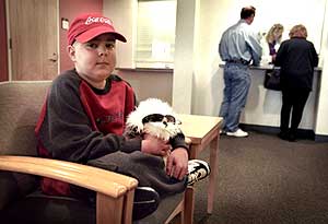 SCCA patient in waiting room