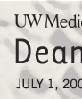UW Medicine Dean's Report 2002