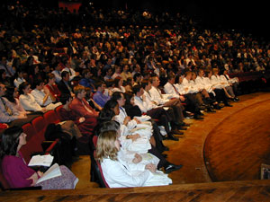 photo of attendees of the ceremony