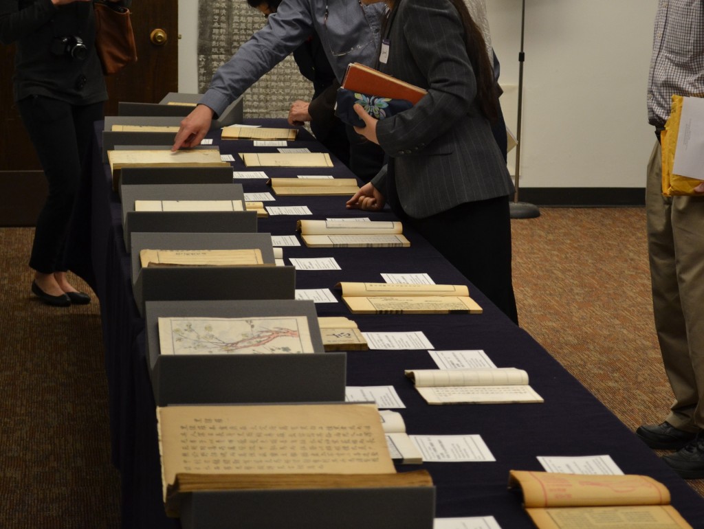 The display included rare books dating from the early 17th through 20th centuries and a selection of rubbings.  Professor Boyue Yao curated this display with much able assistance from Justin Johnson, Senior Conservator, and Kate Leonard of Preservation/Conservation.
