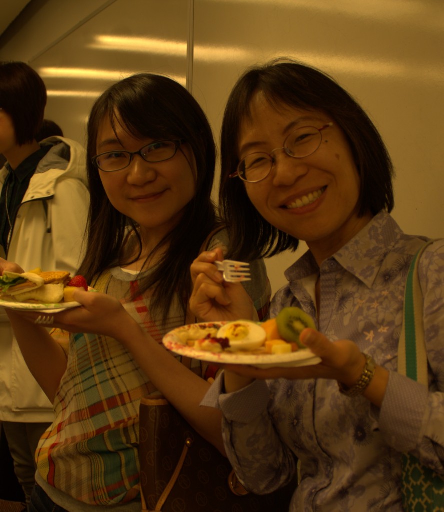 Charlene Chou and UW iSchool Ph.D student Wan-Chen Lee