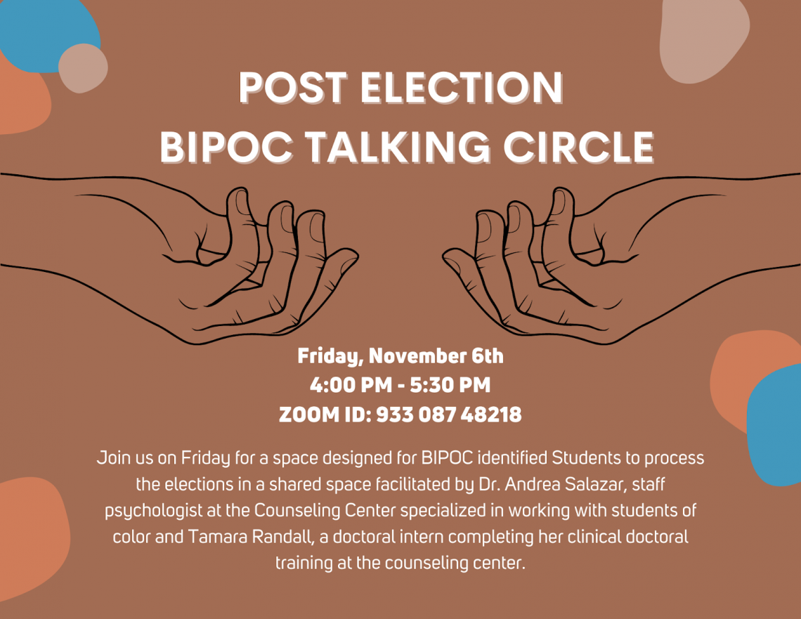 Post election BIPOC Talking Circle