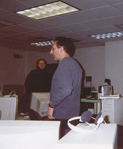 Shaviro in lab