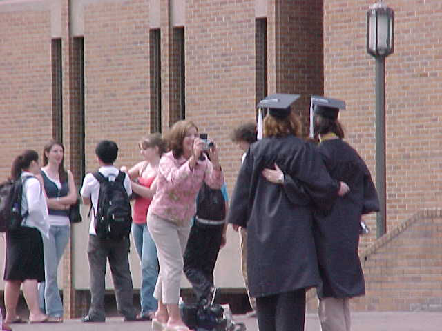 Picture taking after the ceremony