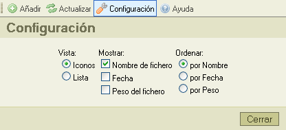 Panel de Configuraci처n