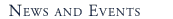News and Events