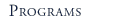 Programs