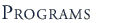 Programs