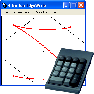 Four-key EdgeWrite