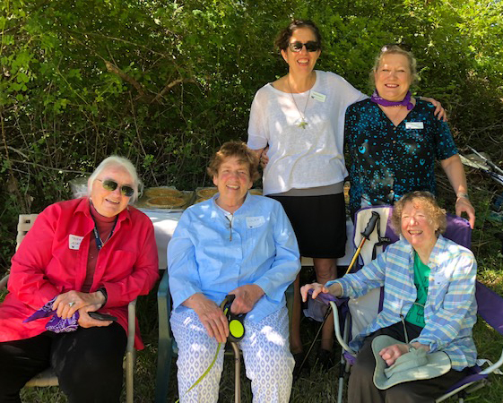 Supporters at an FHL Beach Walk