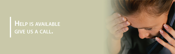 Help is available, give us a call (206)744-1600