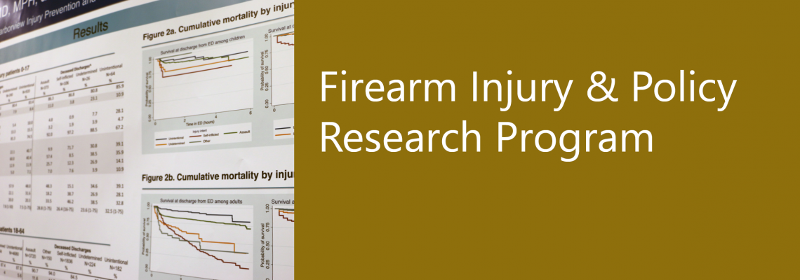 About the Firearm Injury and Policy Research Program