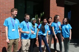 INSIGHT High School Program students on the final day of their internship.