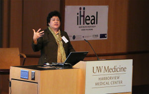 Dr. Ana Núñez discussed the importance of addressing bias and defining goals when addressing health disparities.