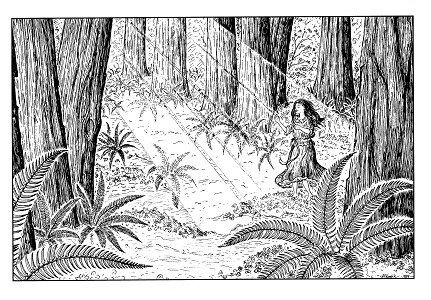 Dancing in the Forest, copyright Linda Vorobik