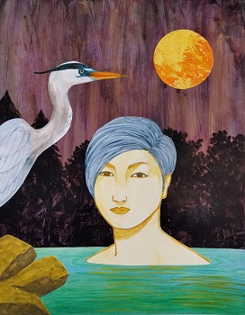 Moon Viewing 2 by Michelle Kumata