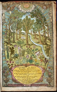 title page from John 
Parkinson's 1629 book