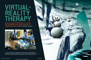 Virtual Reality Pain Reduction – UW Human Lab
