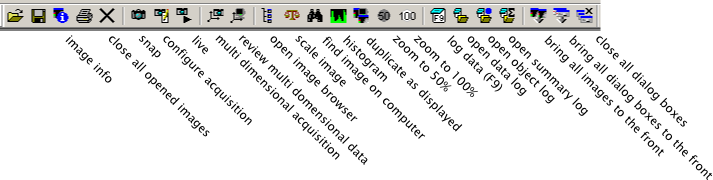 standard tools toolbar