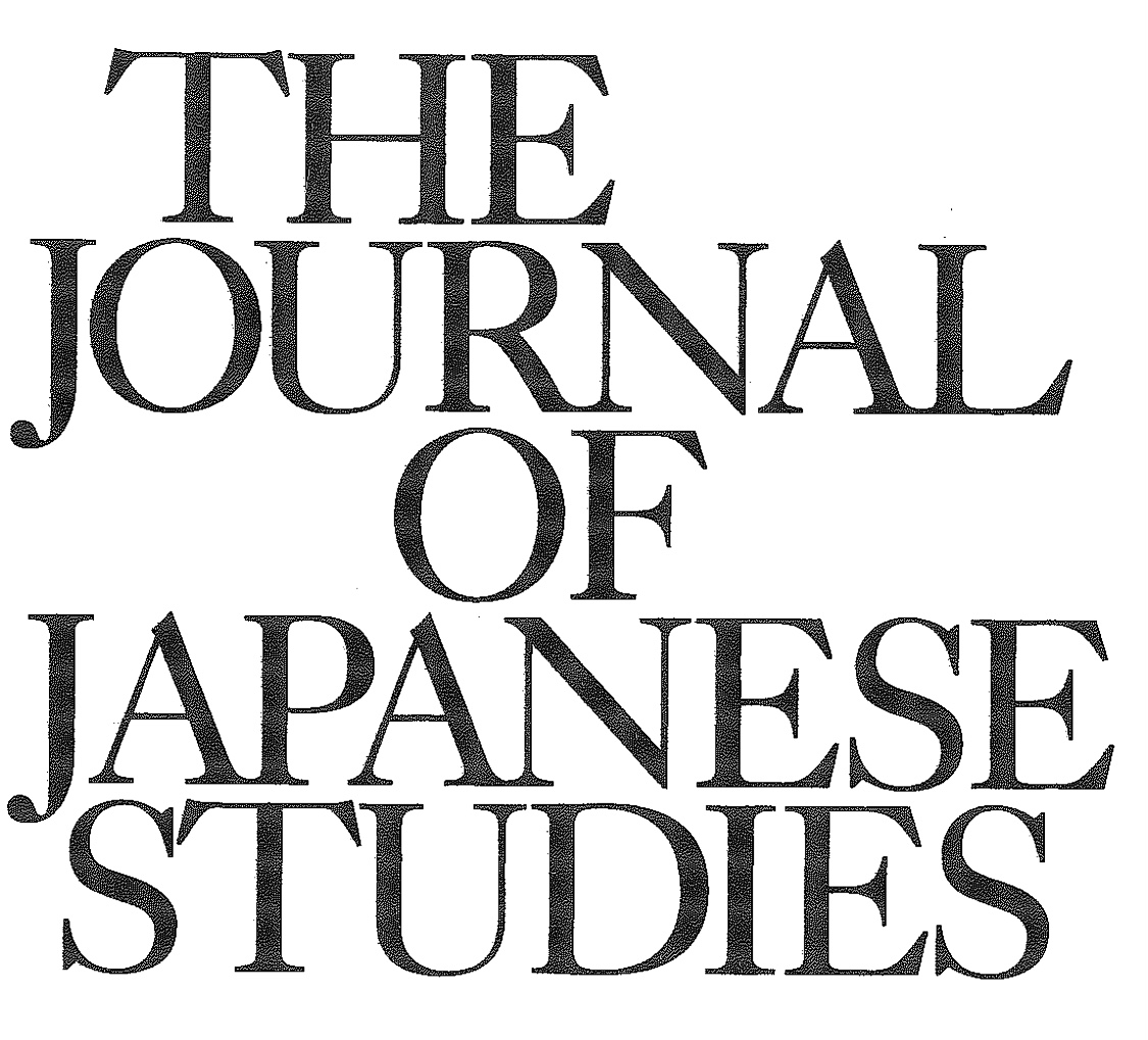 The Journal of Japanese Studies