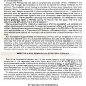 Statement Against Marcos Visit