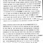 KKK Telegram from Powell to the Governor, January 25, 1923