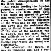 Lynden Tribune, Oct. 1, 1925, p. 1