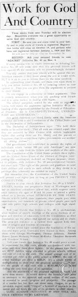 Catholic Northwest Progress, Oct. 10, 1924, p.1