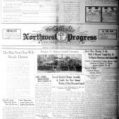 Catholic Northwest Progress, Oct. 24, 1924, front page