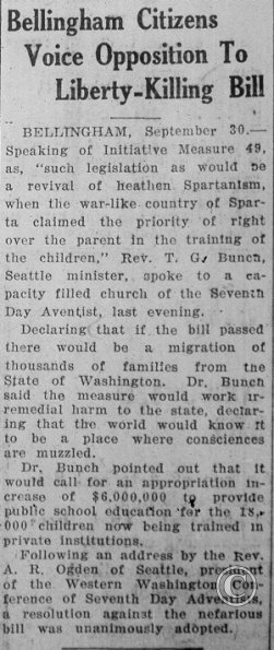 Catholic Northwest Progress, October 3 1924, p. 1