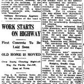 Stanwood News, July 17, 1924, p. 1