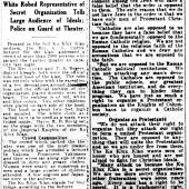Yakima Morning Herald, March 23, 1923, pp. 1-3