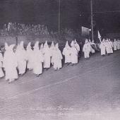 Women from the KKK march in Bellingham, May 15, 1926. Photo: Whatcom County Historical Society.