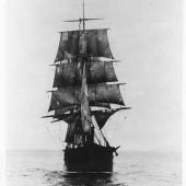 Schooner Prussia at sea_ n_d